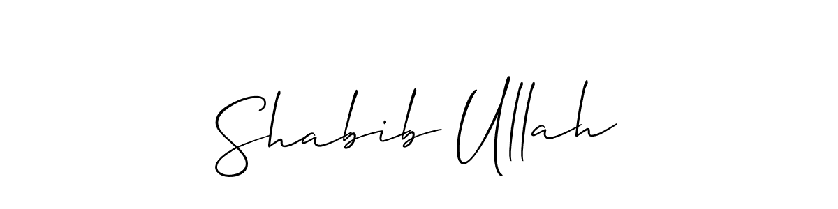 Similarly Allison_Script is the best handwritten signature design. Signature creator online .You can use it as an online autograph creator for name Shabib Ullah. Shabib Ullah signature style 2 images and pictures png