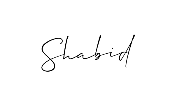 Here are the top 10 professional signature styles for the name Shabid. These are the best autograph styles you can use for your name. Shabid signature style 2 images and pictures png