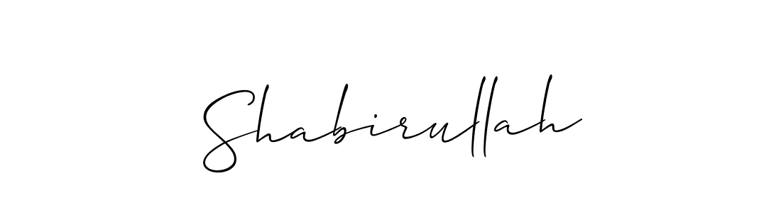The best way (Allison_Script) to make a short signature is to pick only two or three words in your name. The name Shabirullah include a total of six letters. For converting this name. Shabirullah signature style 2 images and pictures png