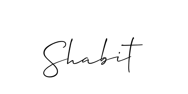 Here are the top 10 professional signature styles for the name Shabit. These are the best autograph styles you can use for your name. Shabit signature style 2 images and pictures png