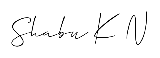 Discover the perfect balance of readability and style for Shabu K N with Allison_Script font. Create your dream signature today. Shabu K N signature style 2 images and pictures png