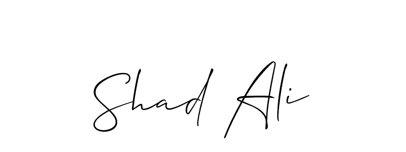 Once you've used our free online signature maker to create your best signature Allison_Script style, it's time to enjoy all of the benefits that Shad Ali name signing documents. Shad Ali signature style 2 images and pictures png