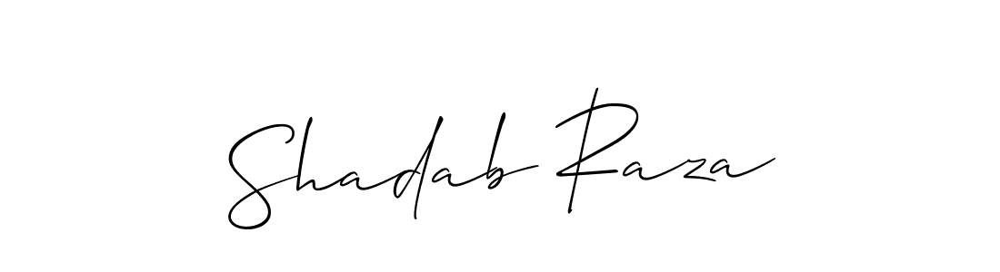 Once you've used our free online signature maker to create your best signature Allison_Script style, it's time to enjoy all of the benefits that Shadab Raza name signing documents. Shadab Raza signature style 2 images and pictures png