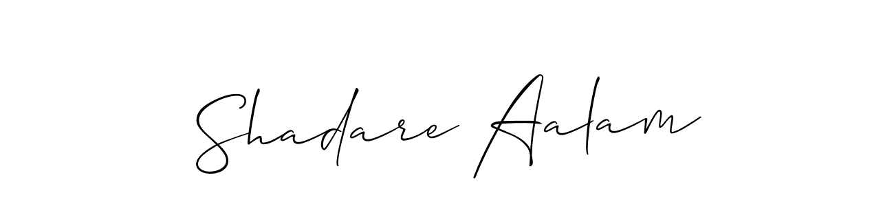 You should practise on your own different ways (Allison_Script) to write your name (Shadare Aalam) in signature. don't let someone else do it for you. Shadare Aalam signature style 2 images and pictures png