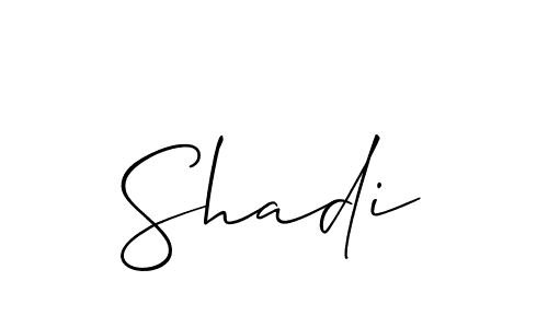 The best way (Allison_Script) to make a short signature is to pick only two or three words in your name. The name Shadi include a total of six letters. For converting this name. Shadi signature style 2 images and pictures png