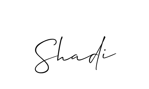 Allison_Script is a professional signature style that is perfect for those who want to add a touch of class to their signature. It is also a great choice for those who want to make their signature more unique. Get Shadi name to fancy signature for free. Shadi signature style 2 images and pictures png