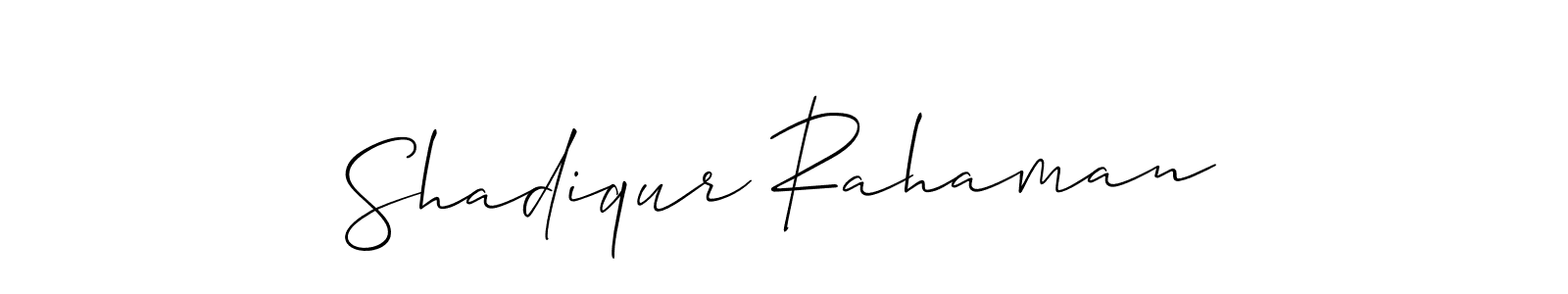 You can use this online signature creator to create a handwritten signature for the name Shadiqur Rahaman. This is the best online autograph maker. Shadiqur Rahaman signature style 2 images and pictures png