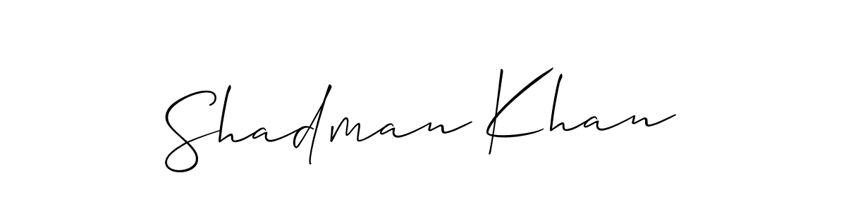 if you are searching for the best signature style for your name Shadman Khan. so please give up your signature search. here we have designed multiple signature styles  using Allison_Script. Shadman Khan signature style 2 images and pictures png