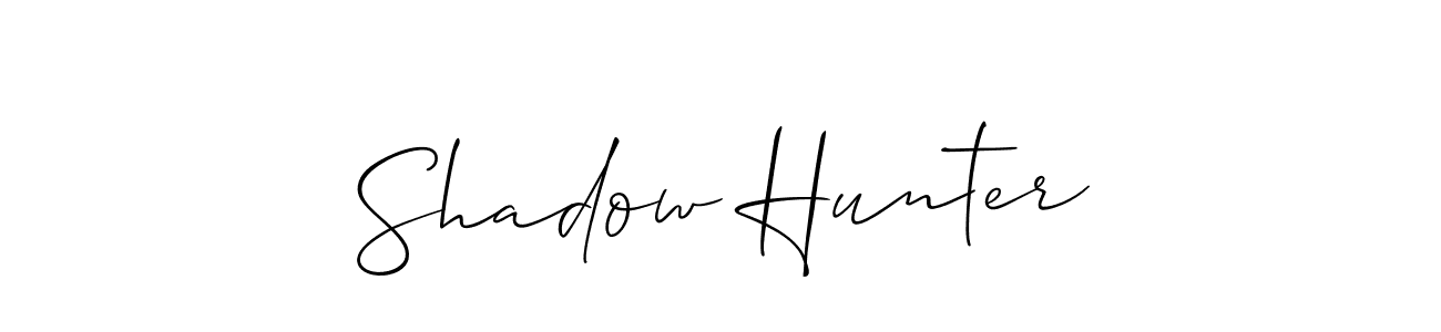 Make a beautiful signature design for name Shadow Hunter. Use this online signature maker to create a handwritten signature for free. Shadow Hunter signature style 2 images and pictures png
