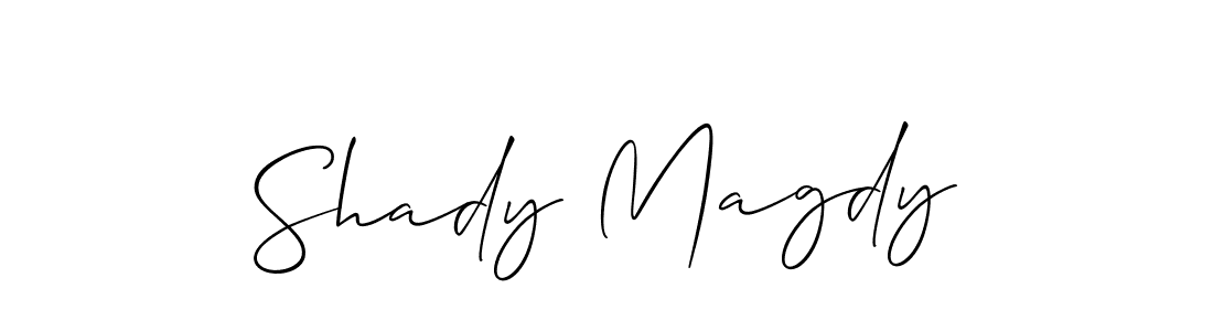 This is the best signature style for the Shady Magdy name. Also you like these signature font (Allison_Script). Mix name signature. Shady Magdy signature style 2 images and pictures png