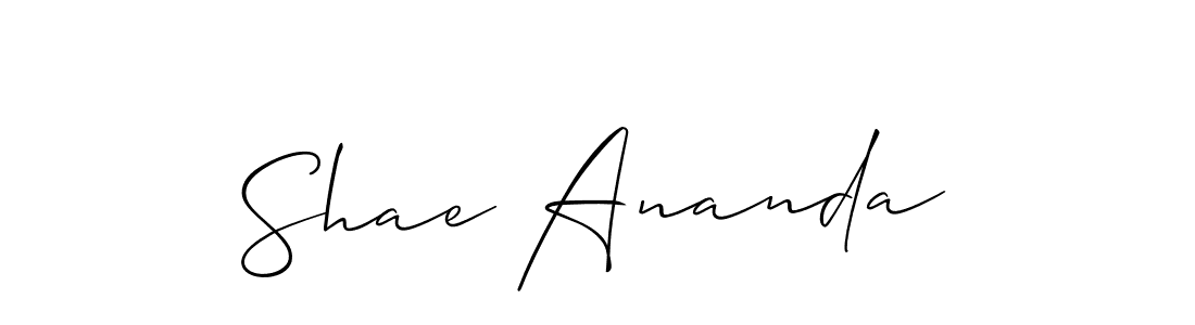 Make a beautiful signature design for name Shae Ananda. Use this online signature maker to create a handwritten signature for free. Shae Ananda signature style 2 images and pictures png
