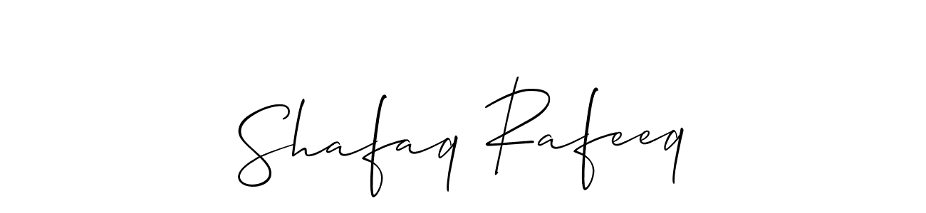 Once you've used our free online signature maker to create your best signature Allison_Script style, it's time to enjoy all of the benefits that Shafaq Rafeeq name signing documents. Shafaq Rafeeq signature style 2 images and pictures png