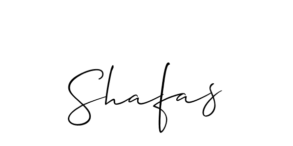 Shafas stylish signature style. Best Handwritten Sign (Allison_Script) for my name. Handwritten Signature Collection Ideas for my name Shafas. Shafas signature style 2 images and pictures png