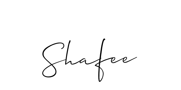 Similarly Allison_Script is the best handwritten signature design. Signature creator online .You can use it as an online autograph creator for name Shafee. Shafee signature style 2 images and pictures png
