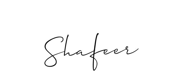 if you are searching for the best signature style for your name Shafeer. so please give up your signature search. here we have designed multiple signature styles  using Allison_Script. Shafeer signature style 2 images and pictures png