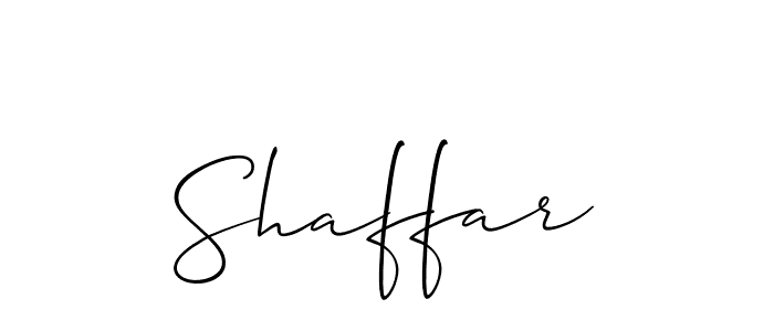 Make a beautiful signature design for name Shaffar. Use this online signature maker to create a handwritten signature for free. Shaffar signature style 2 images and pictures png