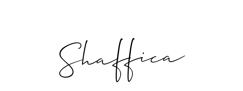 Check out images of Autograph of Shaffica name. Actor Shaffica Signature Style. Allison_Script is a professional sign style online. Shaffica signature style 2 images and pictures png