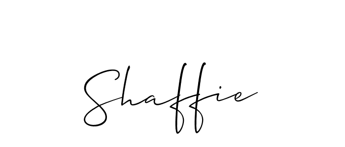 Best and Professional Signature Style for Shaffie. Allison_Script Best Signature Style Collection. Shaffie signature style 2 images and pictures png