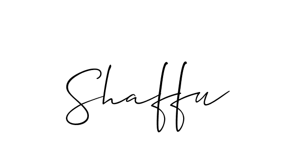You can use this online signature creator to create a handwritten signature for the name Shaffu. This is the best online autograph maker. Shaffu signature style 2 images and pictures png