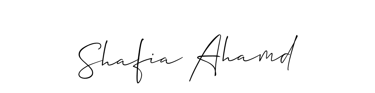 See photos of Shafia Ahamd official signature by Spectra . Check more albums & portfolios. Read reviews & check more about Allison_Script font. Shafia Ahamd signature style 2 images and pictures png