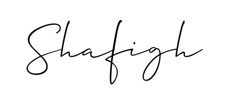 Create a personalized artistic stamp with Shafigh in Allison_Script font. Perfect for visual artists, designers, and influencers. Shafigh signature style 2 images and pictures png