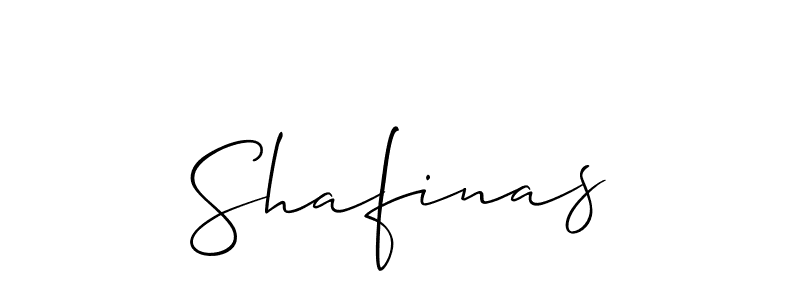 Make a beautiful signature design for name Shafinas. Use this online signature maker to create a handwritten signature for free. Shafinas signature style 2 images and pictures png