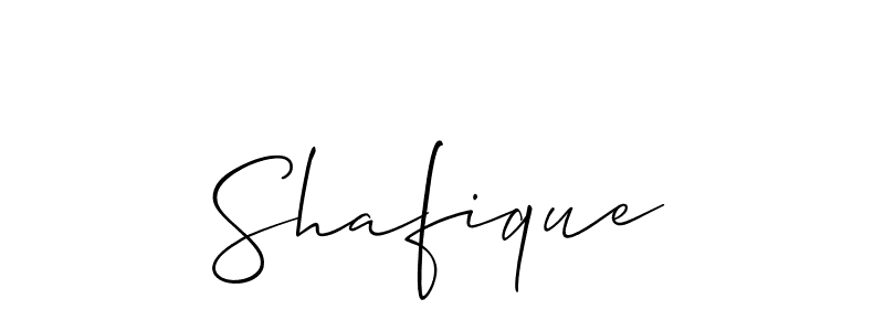 Make a beautiful signature design for name Shafique. Use this online signature maker to create a handwritten signature for free. Shafique signature style 2 images and pictures png