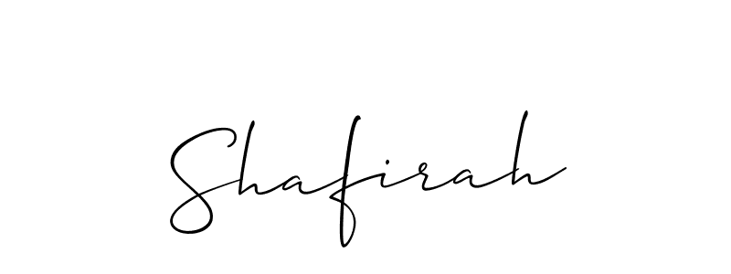 Make a beautiful signature design for name Shafirah. Use this online signature maker to create a handwritten signature for free. Shafirah signature style 2 images and pictures png