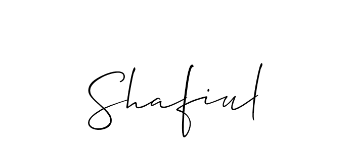 It looks lik you need a new signature style for name Shafiul. Design unique handwritten (Allison_Script) signature with our free signature maker in just a few clicks. Shafiul signature style 2 images and pictures png