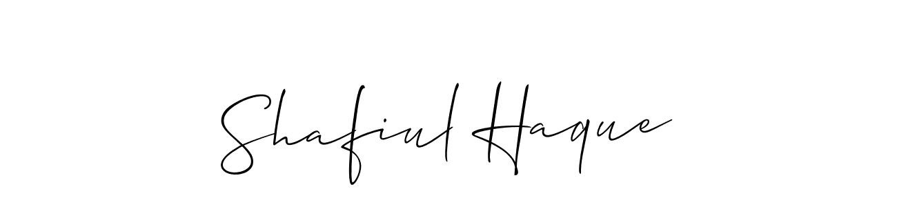 Use a signature maker to create a handwritten signature online. With this signature software, you can design (Allison_Script) your own signature for name Shafiul Haque. Shafiul Haque signature style 2 images and pictures png