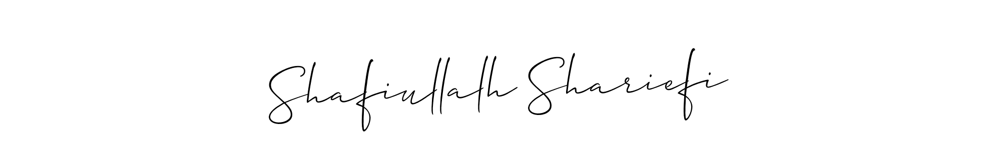 Make a beautiful signature design for name Shafiullalh Shariefi. With this signature (Allison_Script) style, you can create a handwritten signature for free. Shafiullalh Shariefi signature style 2 images and pictures png