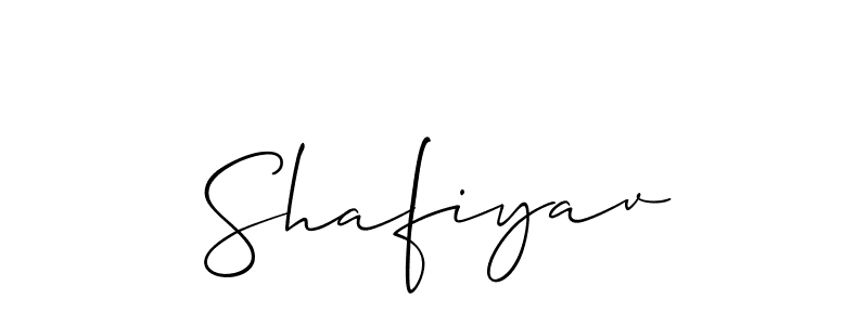 Make a beautiful signature design for name Shafiyav. Use this online signature maker to create a handwritten signature for free. Shafiyav signature style 2 images and pictures png