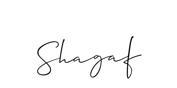 Shagaf stylish signature style. Best Handwritten Sign (Allison_Script) for my name. Handwritten Signature Collection Ideas for my name Shagaf. Shagaf signature style 2 images and pictures png