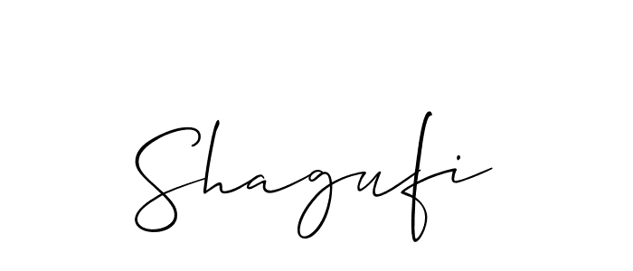 Make a beautiful signature design for name Shagufi. Use this online signature maker to create a handwritten signature for free. Shagufi signature style 2 images and pictures png