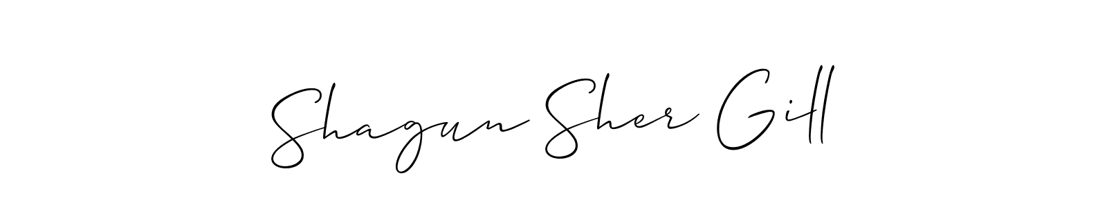 Here are the top 10 professional signature styles for the name Shagun Sher Gill. These are the best autograph styles you can use for your name. Shagun Sher Gill signature style 2 images and pictures png