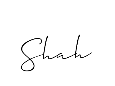 Best and Professional Signature Style for Shah. Allison_Script Best Signature Style Collection. Shah signature style 2 images and pictures png