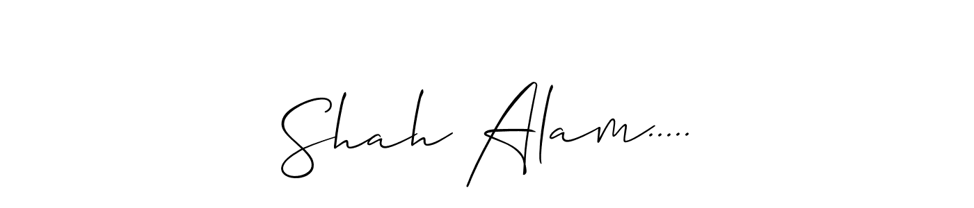 You should practise on your own different ways (Allison_Script) to write your name (Shah Alam.....) in signature. don't let someone else do it for you. Shah Alam..... signature style 2 images and pictures png