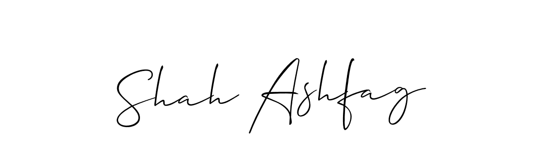 Allison_Script is a professional signature style that is perfect for those who want to add a touch of class to their signature. It is also a great choice for those who want to make their signature more unique. Get Shah Ashfag name to fancy signature for free. Shah Ashfag signature style 2 images and pictures png