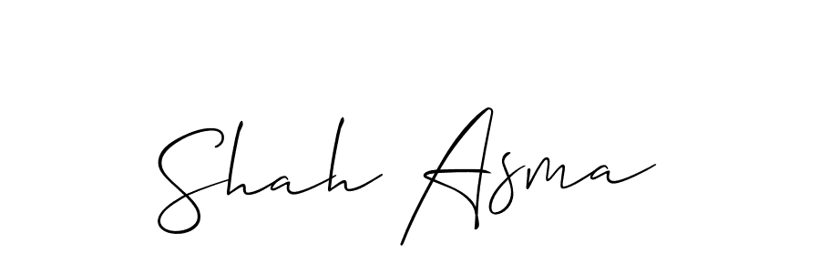 Check out images of Autograph of Shah Asma name. Actor Shah Asma Signature Style. Allison_Script is a professional sign style online. Shah Asma signature style 2 images and pictures png