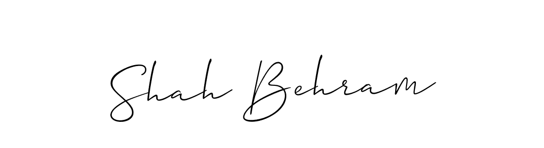 Make a short Shah Behram signature style. Manage your documents anywhere anytime using Allison_Script. Create and add eSignatures, submit forms, share and send files easily. Shah Behram signature style 2 images and pictures png