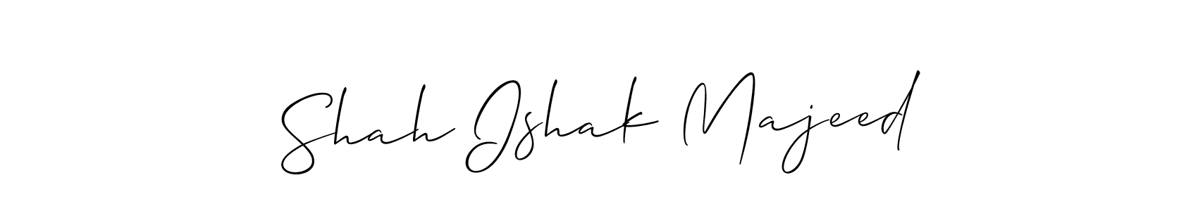 Check out images of Autograph of Shah Ishak Majeed name. Actor Shah Ishak Majeed Signature Style. Allison_Script is a professional sign style online. Shah Ishak Majeed signature style 2 images and pictures png