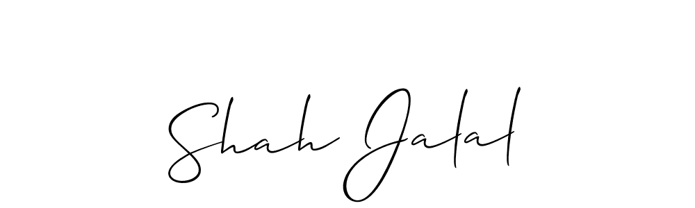 Make a short Shah Jalal signature style. Manage your documents anywhere anytime using Allison_Script. Create and add eSignatures, submit forms, share and send files easily. Shah Jalal signature style 2 images and pictures png