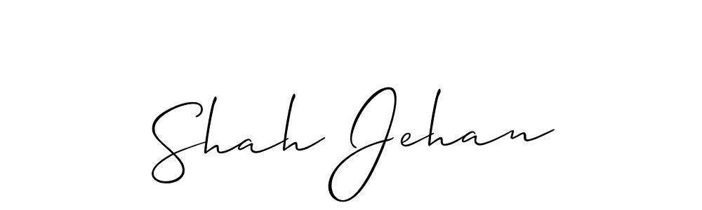 Allison_Script is a professional signature style that is perfect for those who want to add a touch of class to their signature. It is also a great choice for those who want to make their signature more unique. Get Shah Jehan name to fancy signature for free. Shah Jehan signature style 2 images and pictures png