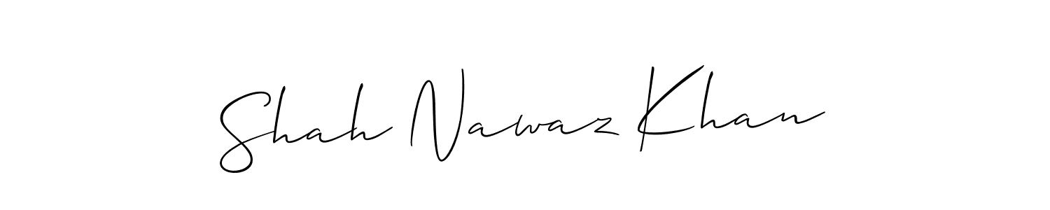 Also we have Shah Nawaz Khan name is the best signature style. Create professional handwritten signature collection using Allison_Script autograph style. Shah Nawaz Khan signature style 2 images and pictures png