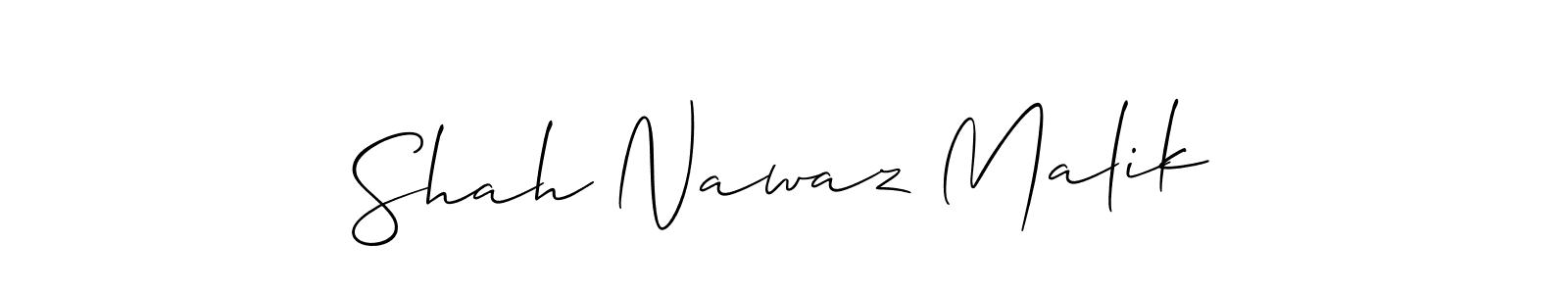 It looks lik you need a new signature style for name Shah Nawaz Malik. Design unique handwritten (Allison_Script) signature with our free signature maker in just a few clicks. Shah Nawaz Malik signature style 2 images and pictures png