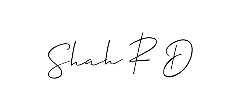 if you are searching for the best signature style for your name Shah R D. so please give up your signature search. here we have designed multiple signature styles  using Allison_Script. Shah R D signature style 2 images and pictures png