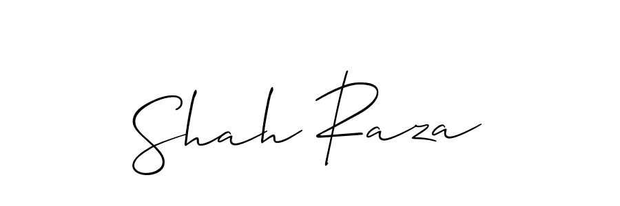 Make a short Shah Raza signature style. Manage your documents anywhere anytime using Allison_Script. Create and add eSignatures, submit forms, share and send files easily. Shah Raza signature style 2 images and pictures png