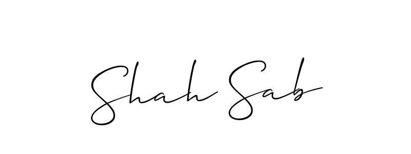 Check out images of Autograph of Shah Sab name. Actor Shah Sab Signature Style. Allison_Script is a professional sign style online. Shah Sab signature style 2 images and pictures png