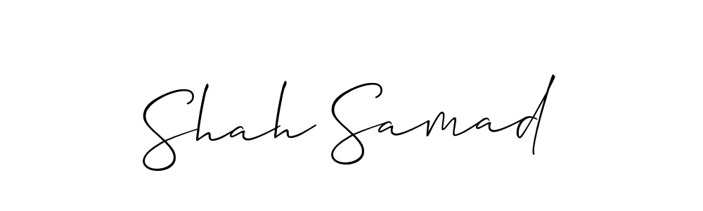 Also You can easily find your signature by using the search form. We will create Shah Samad name handwritten signature images for you free of cost using Allison_Script sign style. Shah Samad signature style 2 images and pictures png