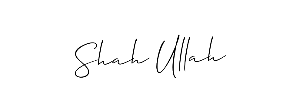 Allison_Script is a professional signature style that is perfect for those who want to add a touch of class to their signature. It is also a great choice for those who want to make their signature more unique. Get Shah Ullah name to fancy signature for free. Shah Ullah signature style 2 images and pictures png